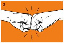 fist bump